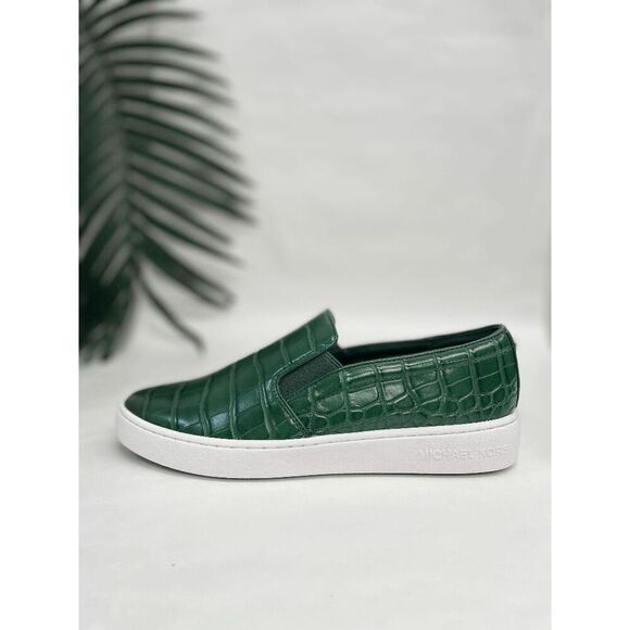 MICHAEL Michael Kors Women's Keaton Slip-On - Moss 8M - Picture 2 of 7